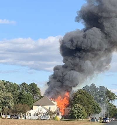 Friday Afternoon Fire Claims Townsend Home