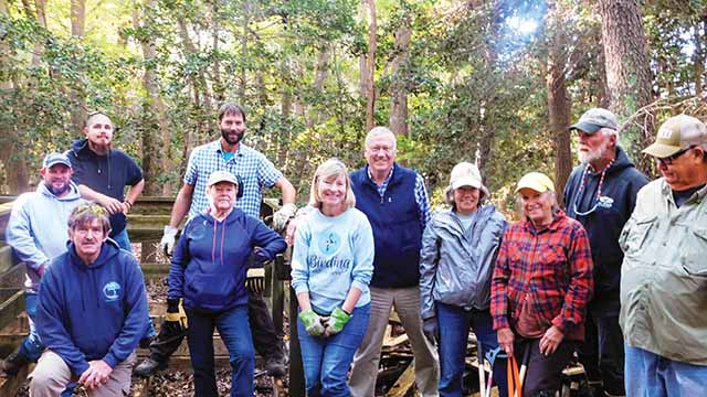 Volunteers Join With Northampton County To Restore Birding Boardwalk