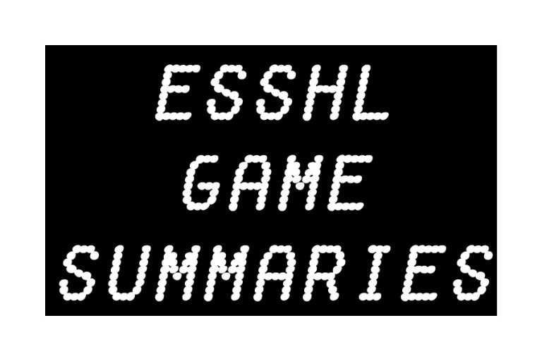 ESSHL Game Summaries – December 15