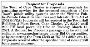 Request for Proposals Cape Charles Pubic Utility Systems 2.12