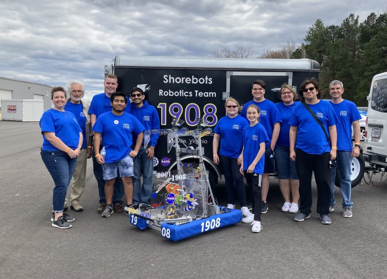 Shorebots Place in Colonial Heights Robotics Competition