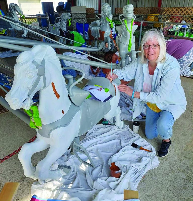 Chincoteague (Carousel) Ponies Get Facelift From Friends Group