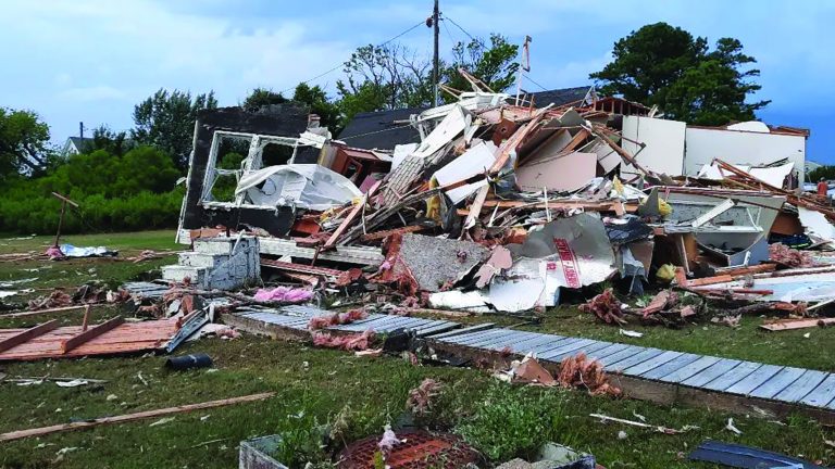 Tornado on Smith Island Injures One, Destroys Structures