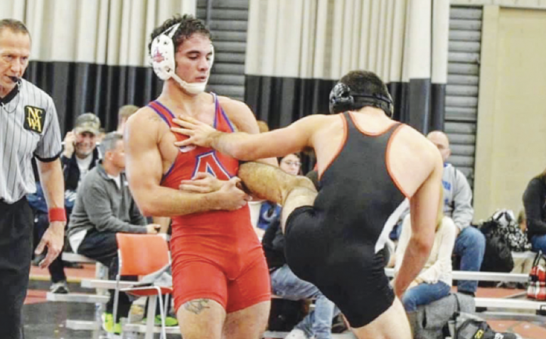 State champ Casey Paglia, a student  of wrestling, becomes a teacher of it